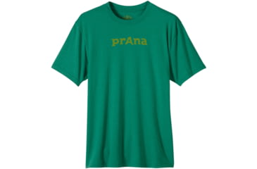 Image of prAna Logo T-Shirt - Men's, Peacock Eye, X-Large, M1LOGO316-PCEY-XL