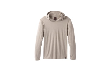 Image of prAna Long Sleeve Hood - Mens, Dark Khaki Heather, XXLarge, M21181338-DKHT-XXL