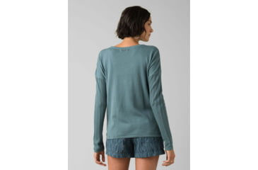 Image of prAna Madeline Sweater - Womens, Smoky Blue Solid, Medium, W21200975-SBSO-M