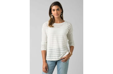 Image of prAna Madeline Sweater - Womens, Soft White, Medium, W21200975-SOWT-M