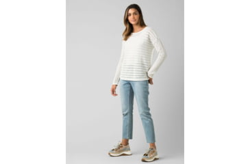 Image of prAna Madeline Sweater - Womens, Soft White, Medium, W21200975-SOWT-M