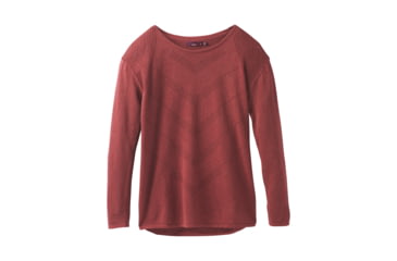 Image of prAna Mainspring Sweater - Womens, Mulled Wine Heather, XSmall, W23180538-MWHT-XS