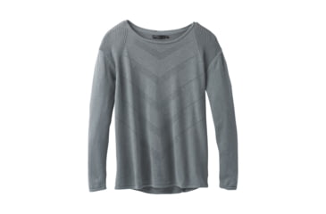 Image of prAna Mainspring Sweater - Womens, Weathered Blue Heather, XSmall, W23180538-WBHT-XS