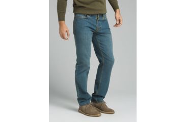 Image of prAna Manchester Jean - Mens, Heritage Wash, 33 Waist, Regular Inseam, M41173201-HEWA-33