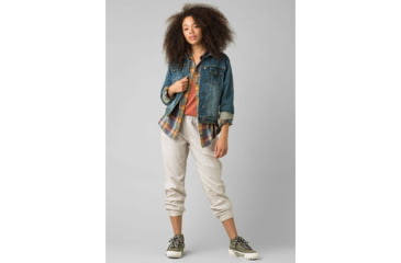 Image of prAna Mantra Jogger - Womens, Oatmeal, Small, W41190814-OAT-S