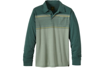 Image of prAna Marco Polo Long-Sleeve Shirt - Men's-Evergreen-X-Large
