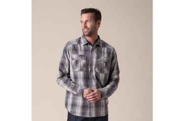Image of prAna Midas Long Sleeve Shirt - Men's-Coal-X-Large
