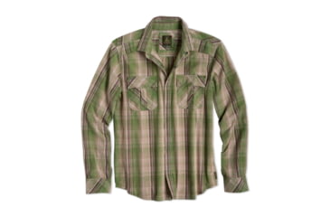 Image of prAna Midas Long Sleeve Shirt - Men's-Deep Jade-Large