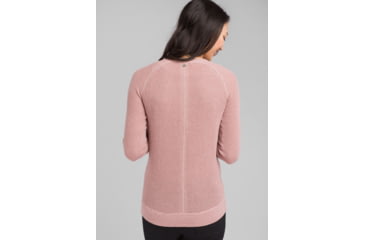 Image of prAna Milani Crew - Womens, Light Mauve Heather, Small, W23190868-LMHT-S