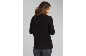 Image of prAna Milani Hoodie - Womens, Black Heather, Large, W23190869-BKHT-L