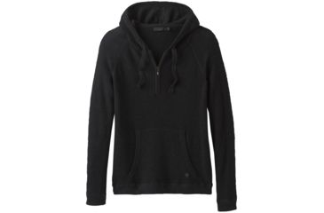 Image of prAna Milani Hoodie - Womens, Black Heather, Large, W23190869-BKHT-L