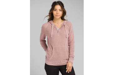 Image of prAna Milani Hoodie - Womens, Light Mauve Heather, Medium, W23190869-LMHT-M