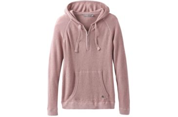 Image of prAna Milani Hoodie - Womens, Light Mauve Heather, Medium, W23190869-LMHT-M