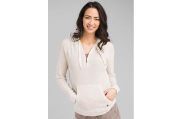 Image of prAna Milani Hoodie - Womens, Moonlight Heather, Medium, W23190869-MLHT-M