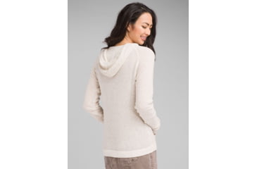 Image of prAna Milani Hoodie - Womens, Moonlight Heather, Medium, W23190869-MLHT-M