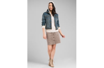 Image of prAna Milani Hoodie - Womens, Moonlight Heather, Medium, W23190869-MLHT-M