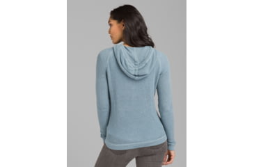 Image of prAna Milani Hoodie - Womens, Vintage Blue Heather, Small, W23190869-VBHT-S