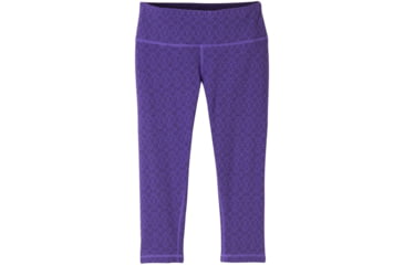 Image of prAna Misty Knicker - Women's-Violet Jacquard-X-Large