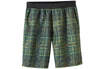 Image of prAna Mojo Short - Men's-Olive Hatch-Small