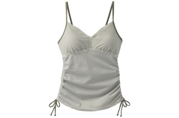 Image of prAna Moorea Tankini Swim Top - Womens, Cargo Green Stripe, XSmall, W1MOOR113-CGST-XS