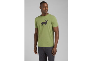 Image of prAna Mountain Climb Journeyman - Mens, Matcha Heather, Small, M13191584-MCHT-S