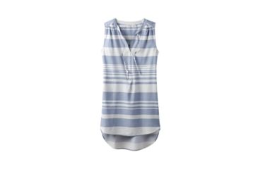 Image of prAna Natassa Tunic Womens, Fairhope Blue Stripe, Large, W11180382-FHST-L