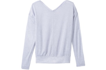 Image of prAna Nelli Top - Womens, Silver Heather, Medium, W23190963-SVHT-M