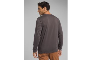 Image of prAna Neriah Long Sleeve Crew, Charcoal, XXLarge, M21191532 -010-XXL