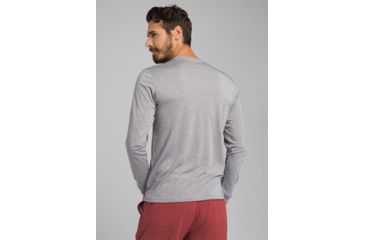 Image of prAna Neriah Long Sleeve Crew, Silver Spray, XSmall, M21191532 -049-XS