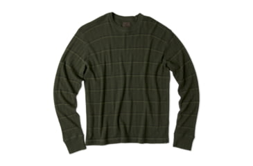 Image of prAna Ninebark Longsleeve Crew - Men's-Leaf-Small