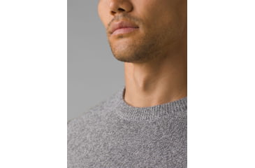 Image of prAna North Loop Sweater, Pebble Grey, XLarge, 1964561-020-SL-XL