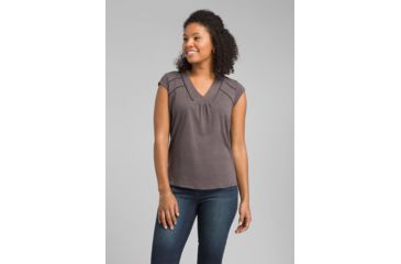 Image of prAna Novelle Top, Granite, Medium, W11190750 -022-M