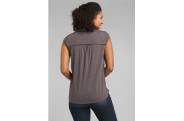 Image of prAna Novelle Top, Granite, Medium, W11190750 -022-M