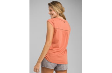 Image of prAna Novelle Top - Womens, Toasted Terracotta, Small, W11190750 -917-S
