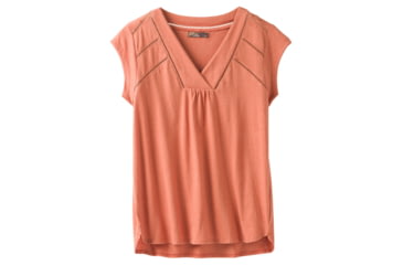 Image of prAna Novelle Top - Womens, Toasted Terracotta, Small, W11190750 -917-S