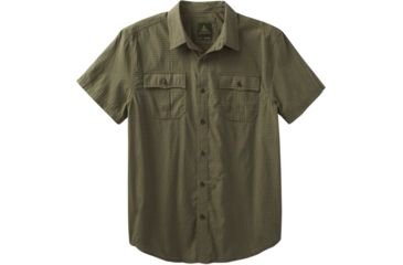 Image of prAna Ostend Shirt - Men's -Cargo Green-Small