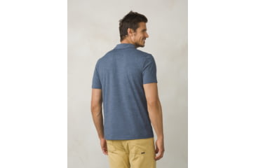 Image of Prana Pacer SS Polo Mens, Equinox Blue, Medium, M13170392-EQBL-M