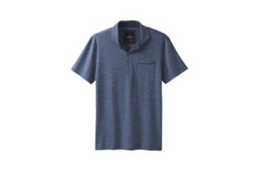 Image of prAna Pacer Polo T-Shirt - Men's, Equinox Blue, Medium, M13170392-EQBL-M