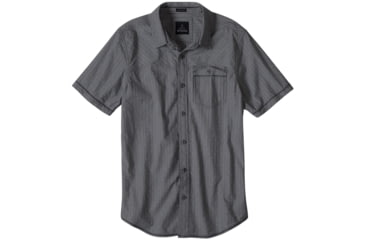 Image of prAna Patras Slim Fit Shirt - Men's, Charcoal, Small, M1PATR115-CHR-S