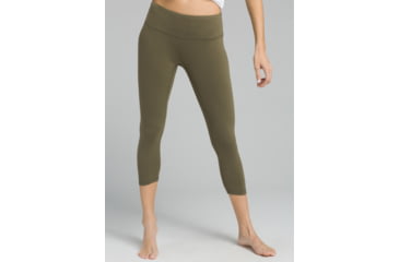 Image of prAna Pillar Capri Pants - Womens, Cargo Green, XSmall, W41180322-CAGR-XS