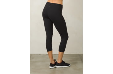 Image of Prana Pillar Capri Womens, Black, X-Small, W41180322-BLK-XS