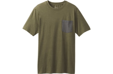 Image of prAna Pocket T-Shirt - Men's-Cargo Green-Small