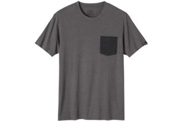 Image of prAna Pocket T-Shirt - Men's-Charcoal-X-Large