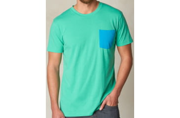 Image of prAna Pocket T-Shirt - Men's-Mint Heather-Small