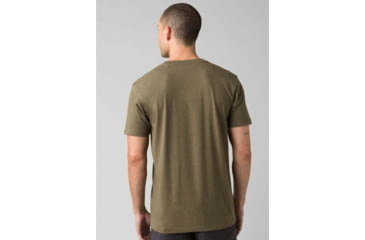 Image of prAna Pocket T-Shirt - Mens, Slate Green Heather, Medium, M1POCK316-GSHT-M