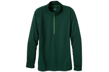 Image of Porter 1/4 Zip Tee - Mens -Pineneedle-Large