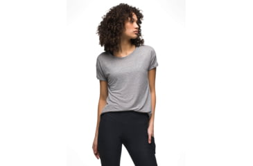 Image of prAna Cozy Up T-Shirt - Womens, Heather Grey, M, 1964391-020-M