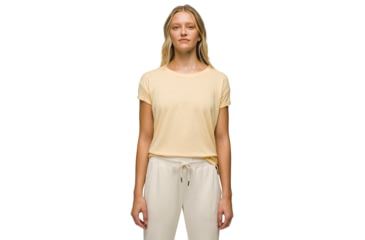 Image of prAna Cozy Up T-Shirt - Womens, Sun Kissed Heather, S, 1964391-701-S