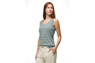 Image of prAna Cozy Up Tank - Womens, High Tide Stripe, XS, 1964371-405-XS