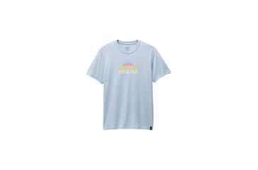 Image of prAna Graphic SS Tee - Mens, Crescent Bay Heather Paradigm, XL, 1973501-404-ST-XL